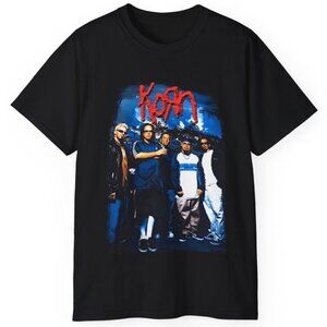 Korn Rock Band T-Shirt 90s Metal Music Concert Graphic Fan Gift Unisex Shirt 79